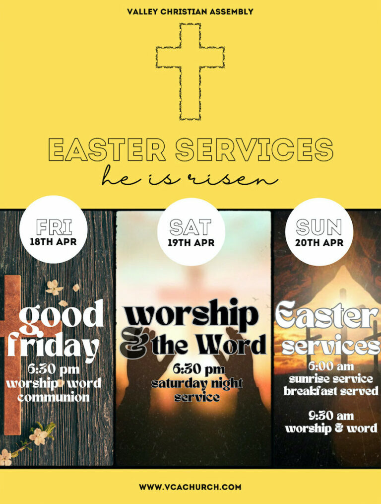 Easter Flyer 2025